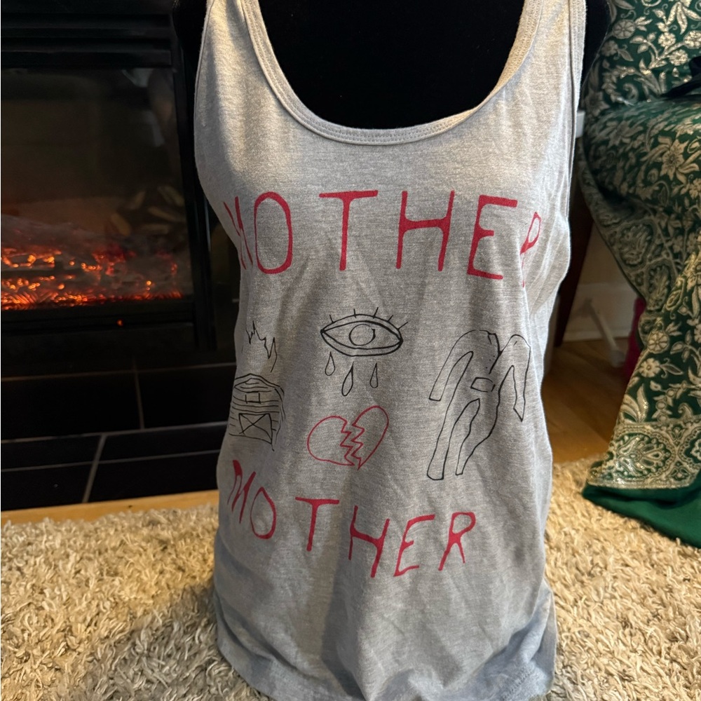 M&O Mother Mother Gray Tank Top